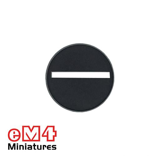 20mm Round Slotted Base x 1000