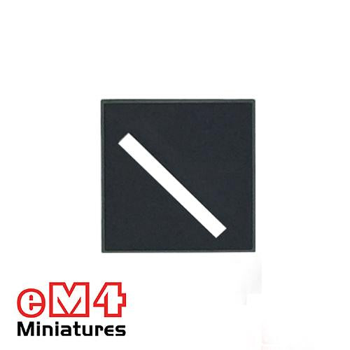 25mm Square Slotted Base x 1000