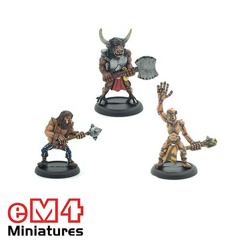 Elfsera 7 Large Creatures | PrePainted Miniatures Set | X 6