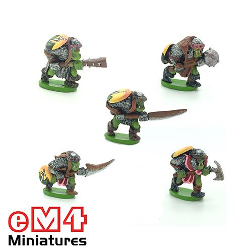Elfsera - Orc Raiders 2 | Pre-Painted Miniatures Set | X 6