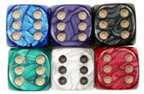 Spot Dice - Pearl - Multiple Colours & Sizes